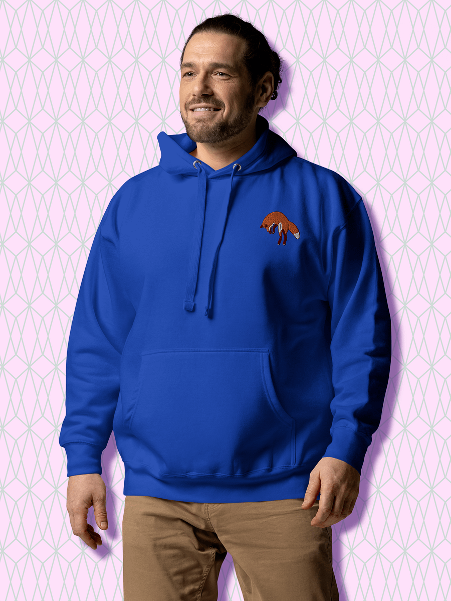 Jumping Red Fox Unisex Premium Hoodie product image (49)