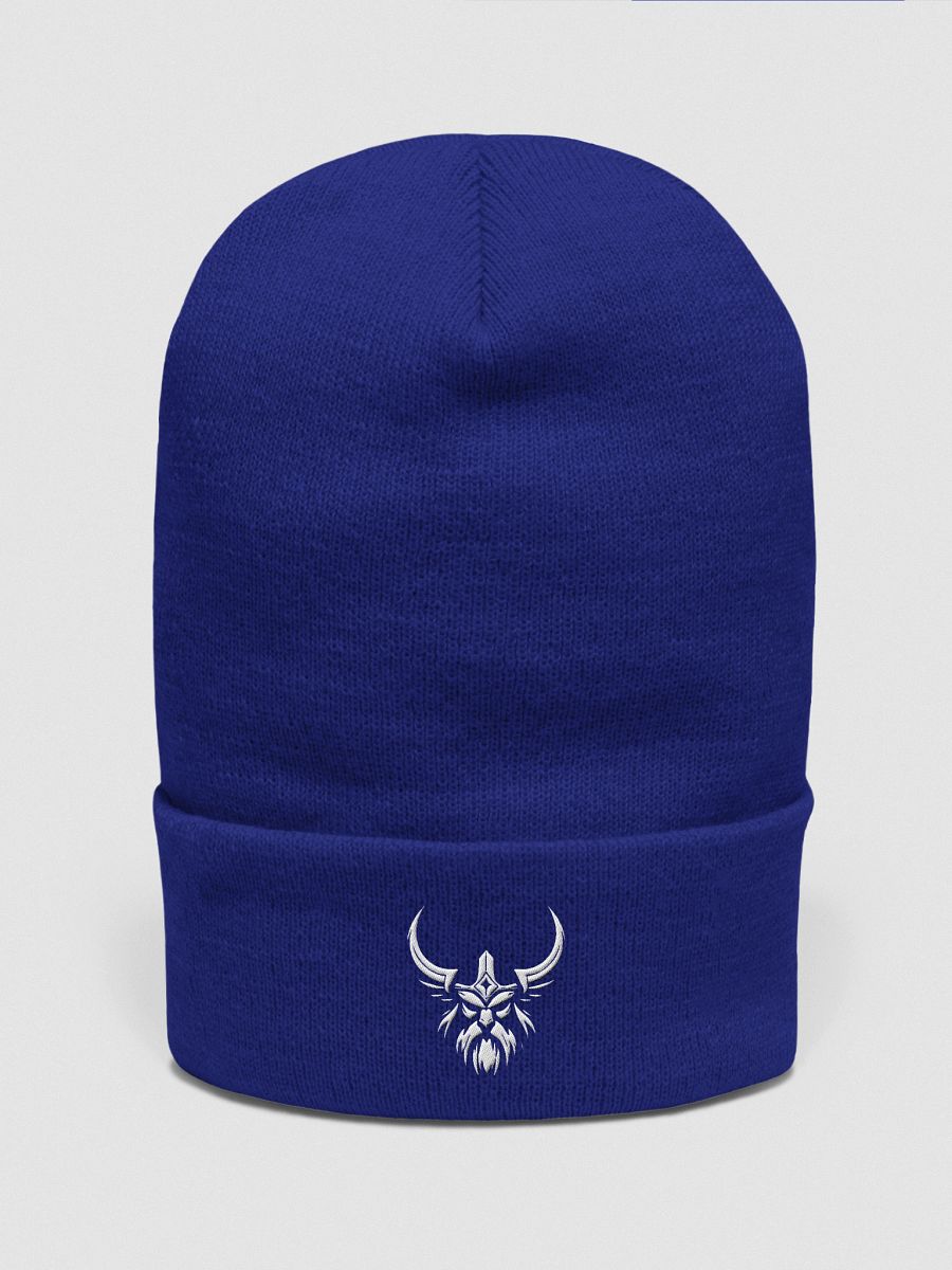 Forged In Valhalla: Mystic Horned Pixel Beanie product image (22)