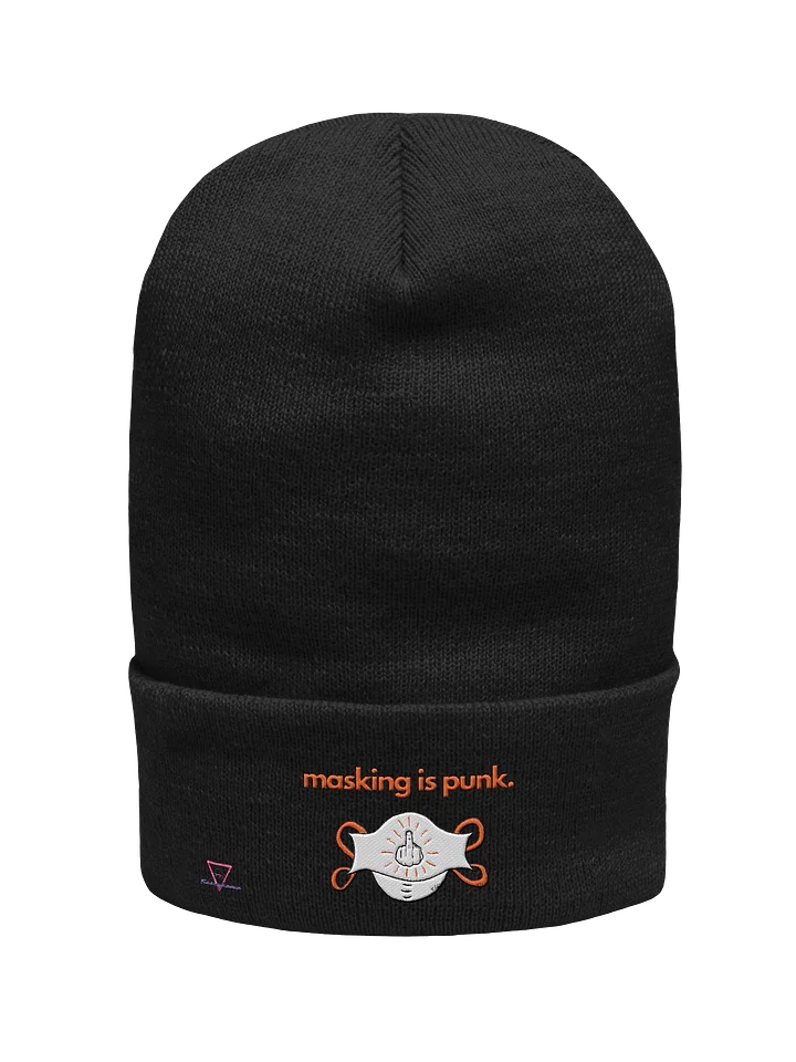 Masking Is Punk beanie product image (1)