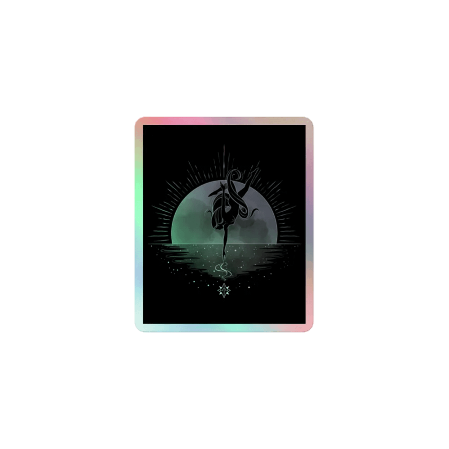 𝖓𝖊𝖗𝖊𝖎𝖉𝖆 holographic sticker product image (1)