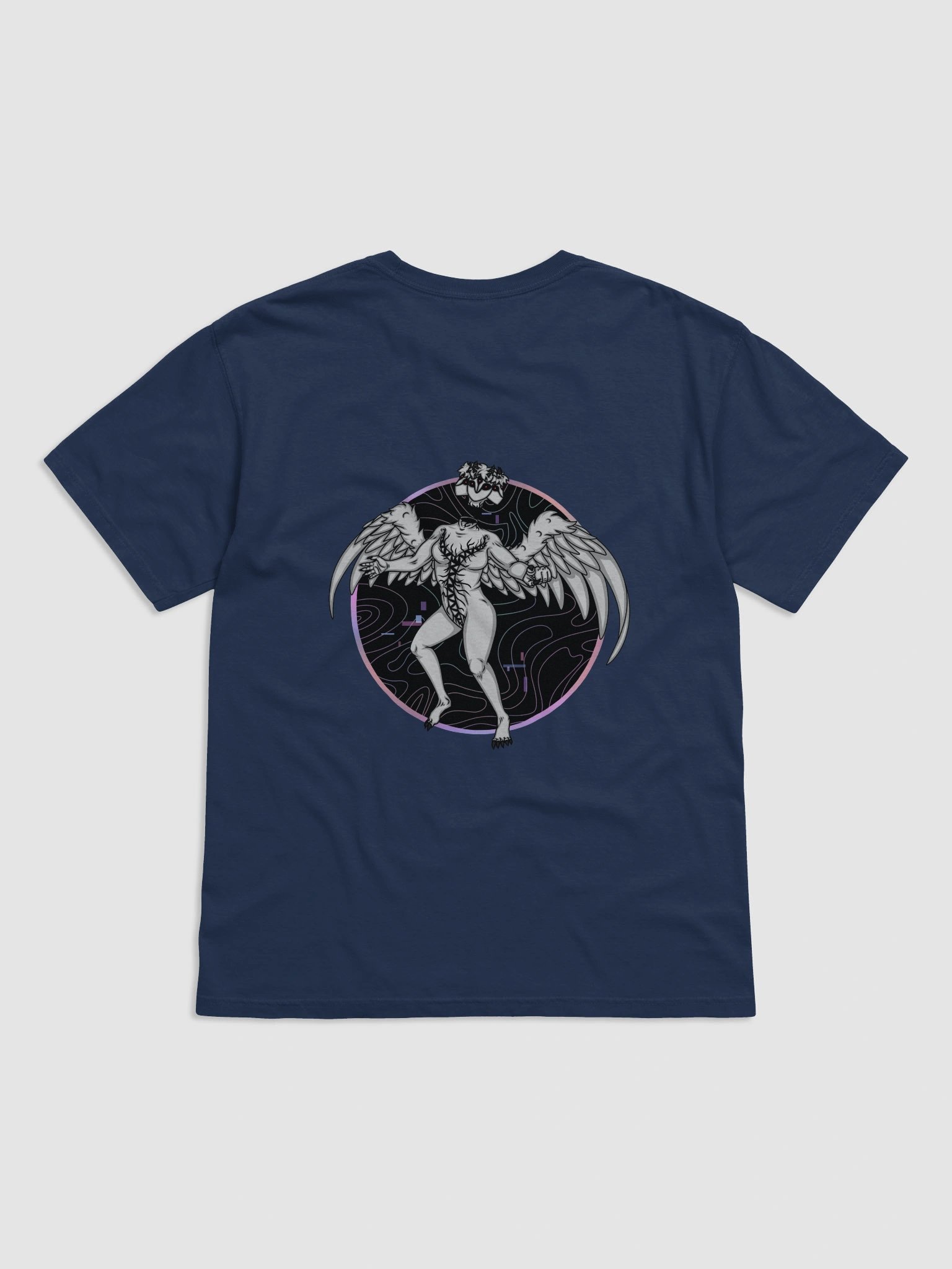 DEVOID Stylized Deothuma Tee (White Logo) product image (1)