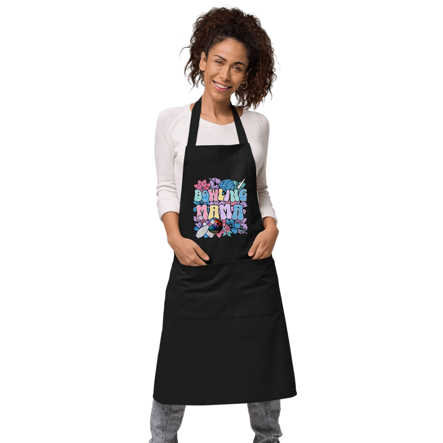 Bowling Mama Fun Organic Cotton Apron product image (3)