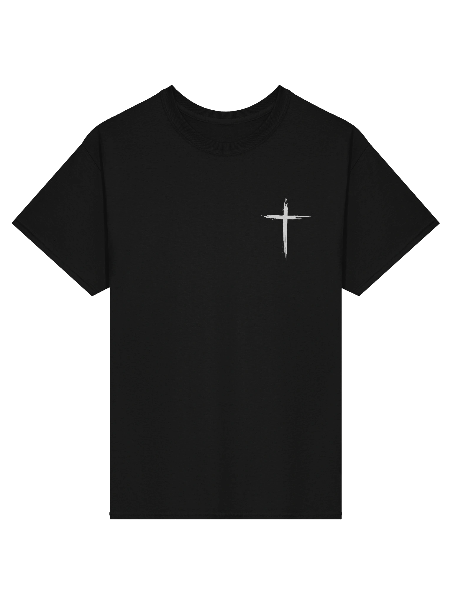 Basic White Cross Tee product image (1)