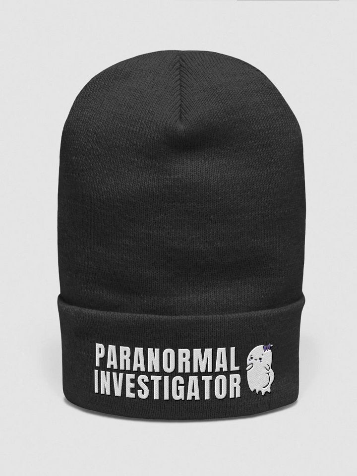 Paranormal Investigator BooWoo Beanie product image (1)