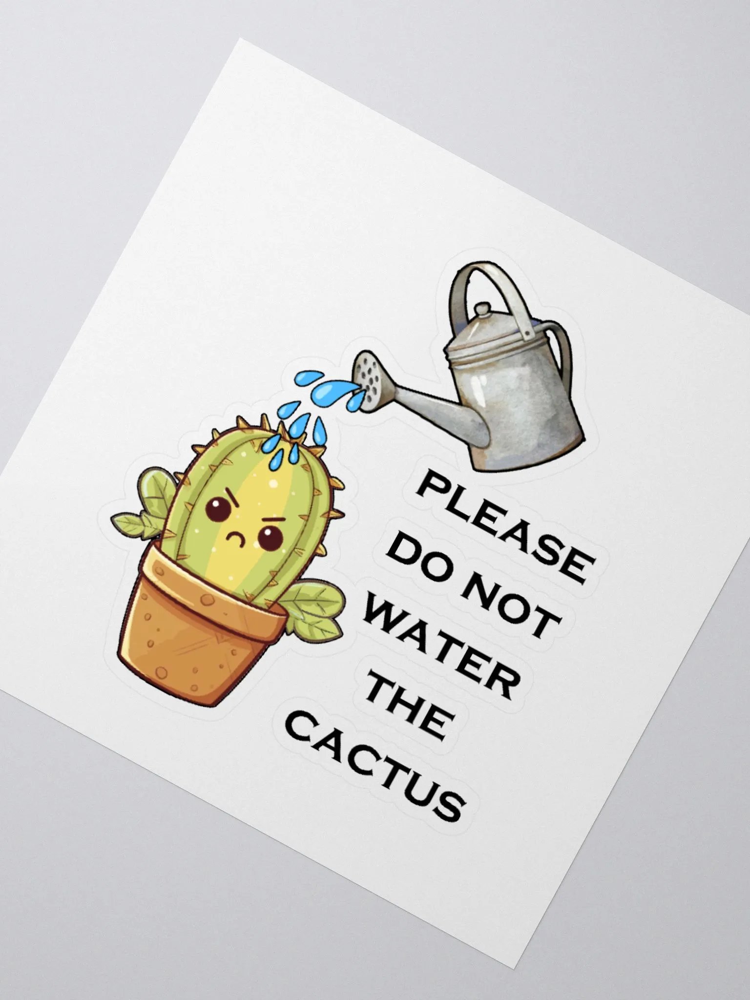 Mama Cactus Kiss-Cut Sticker product image (2)
