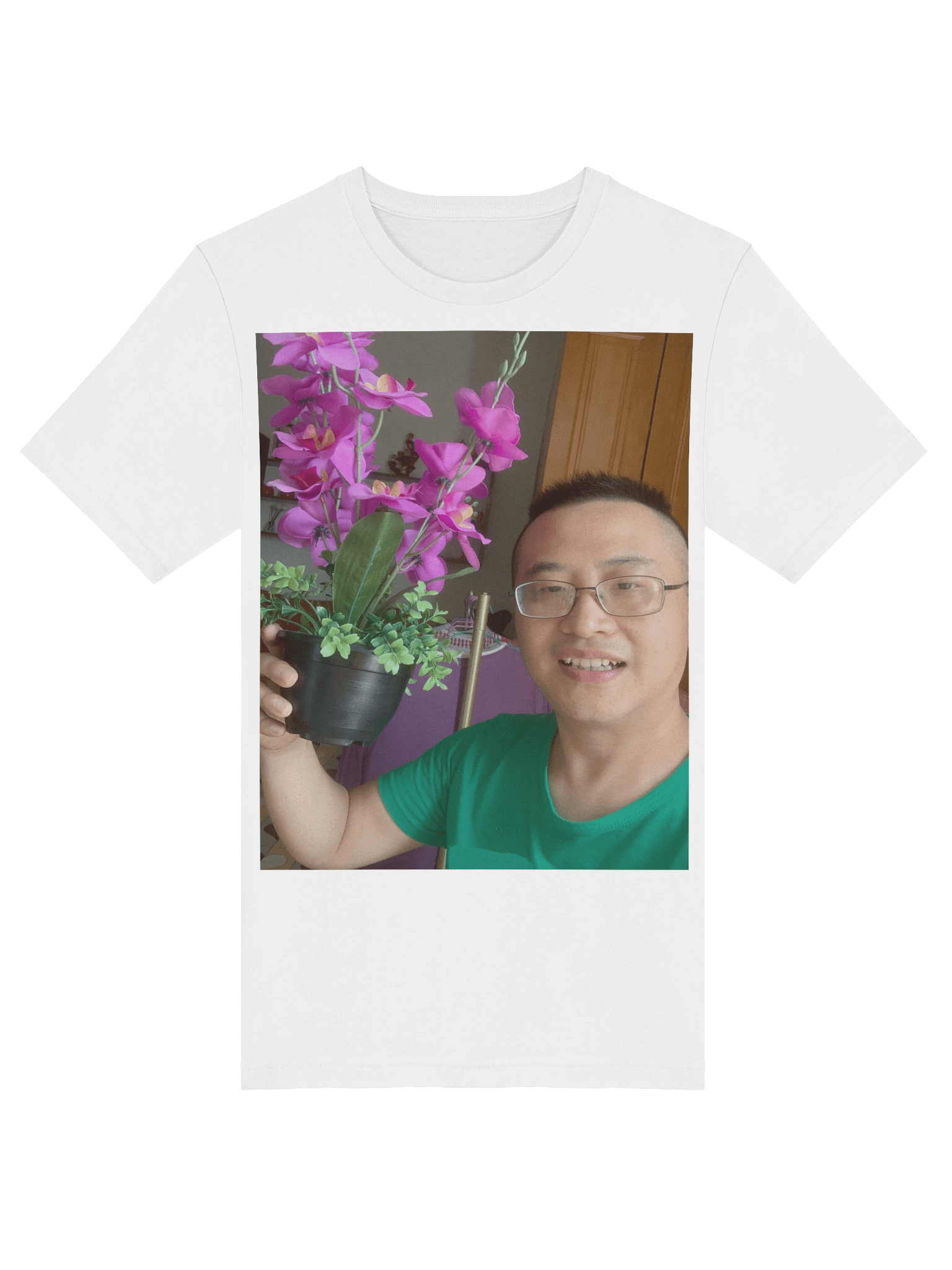 Bella+Canvas Supersoft T-Shirt: nice flower product image (47)