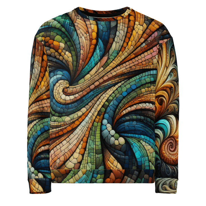 Colorful Patterns - All-Over Unisex Sweatshirt #12 product image (1)