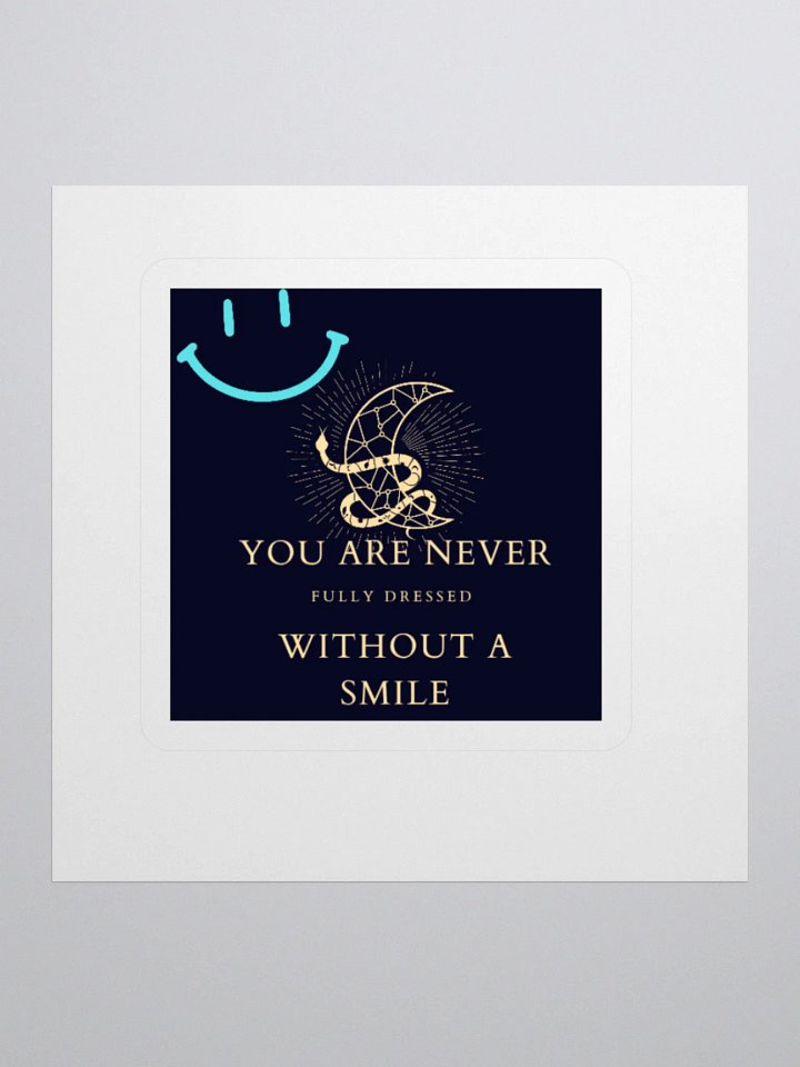 SMILE sticker product image (2)