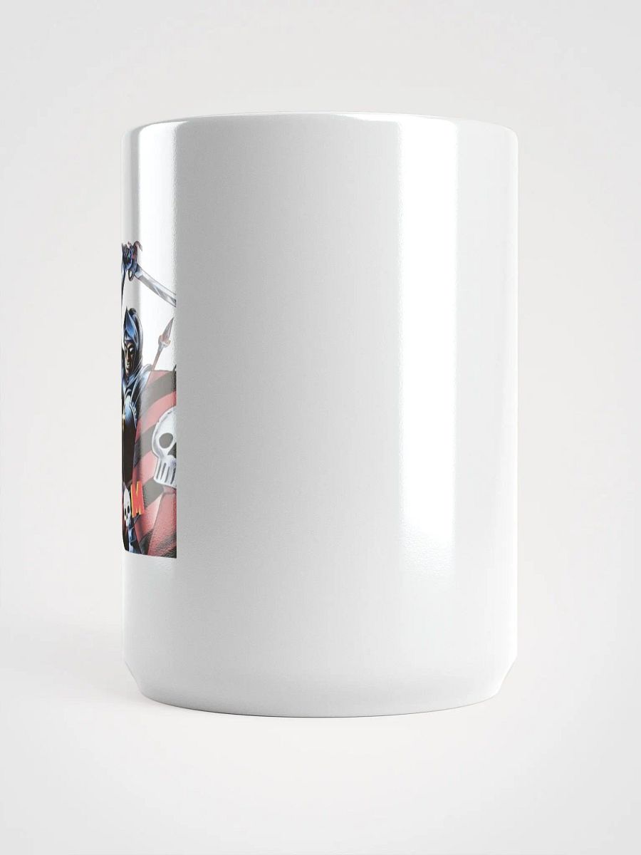 Ghost who Walks in Warrior Look :White Glossy Mug product image (5)
