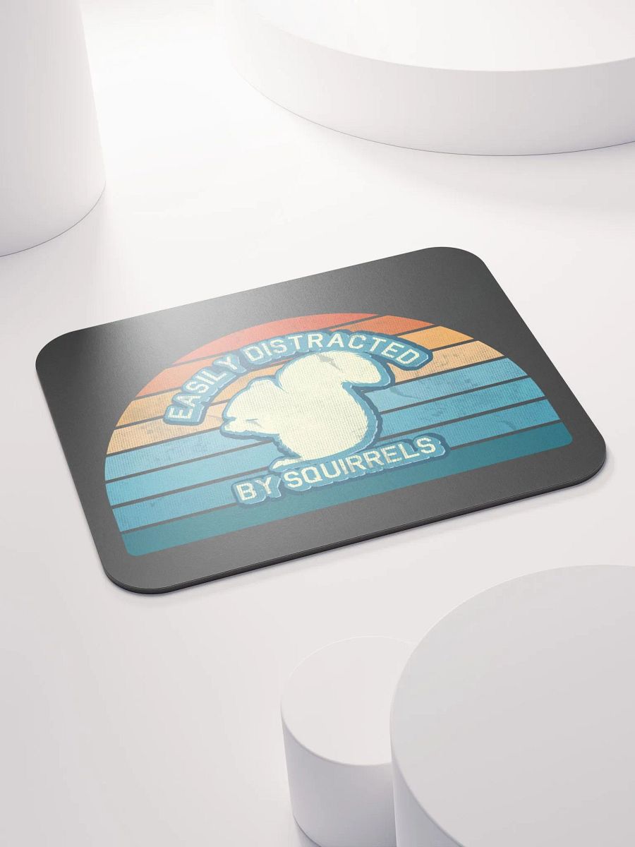 Retro Easily Distracted Mouse Pad product image (4)