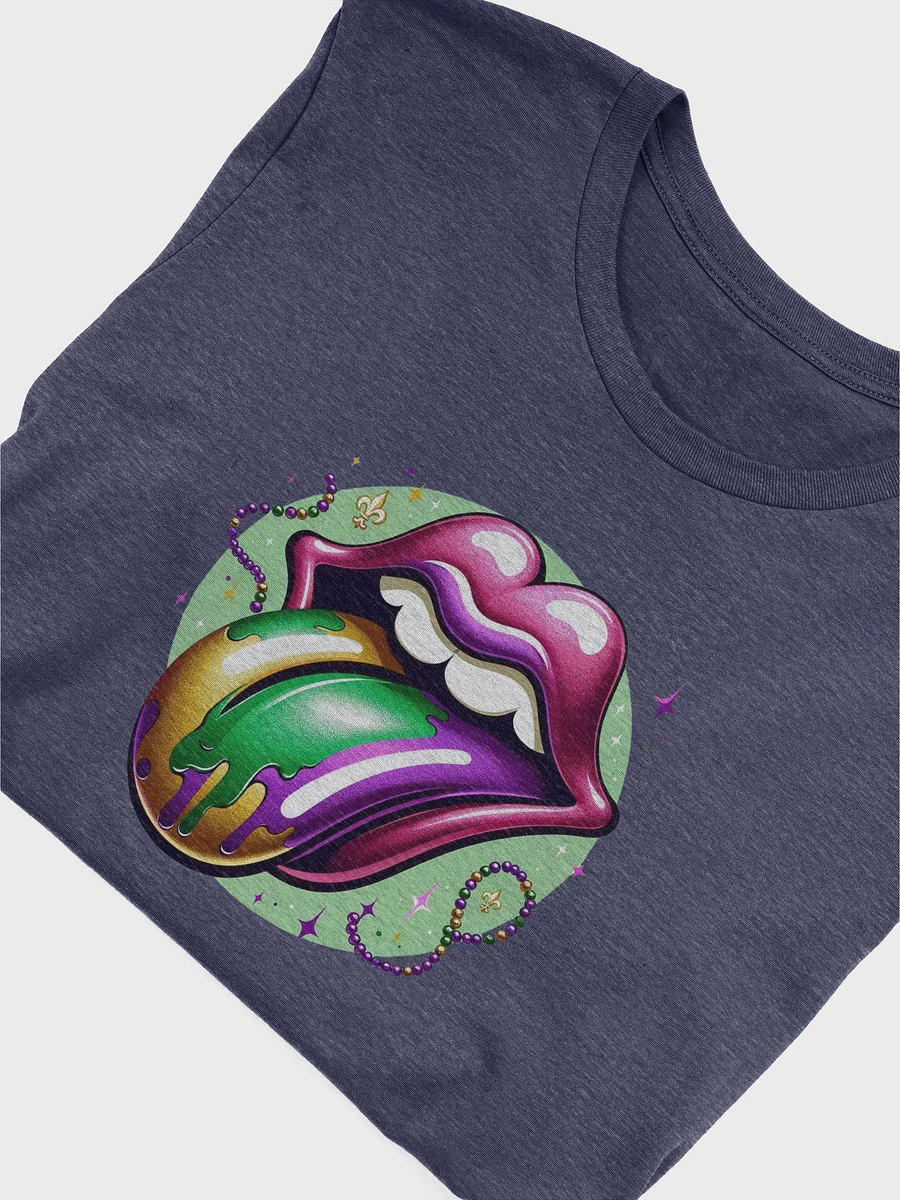 Mardi Gras Magic Tongue Graphic Tee product image (16)