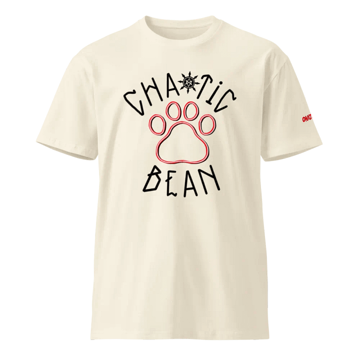 Chaotic Bean Collection - Shirt (Black Text) product image (1)