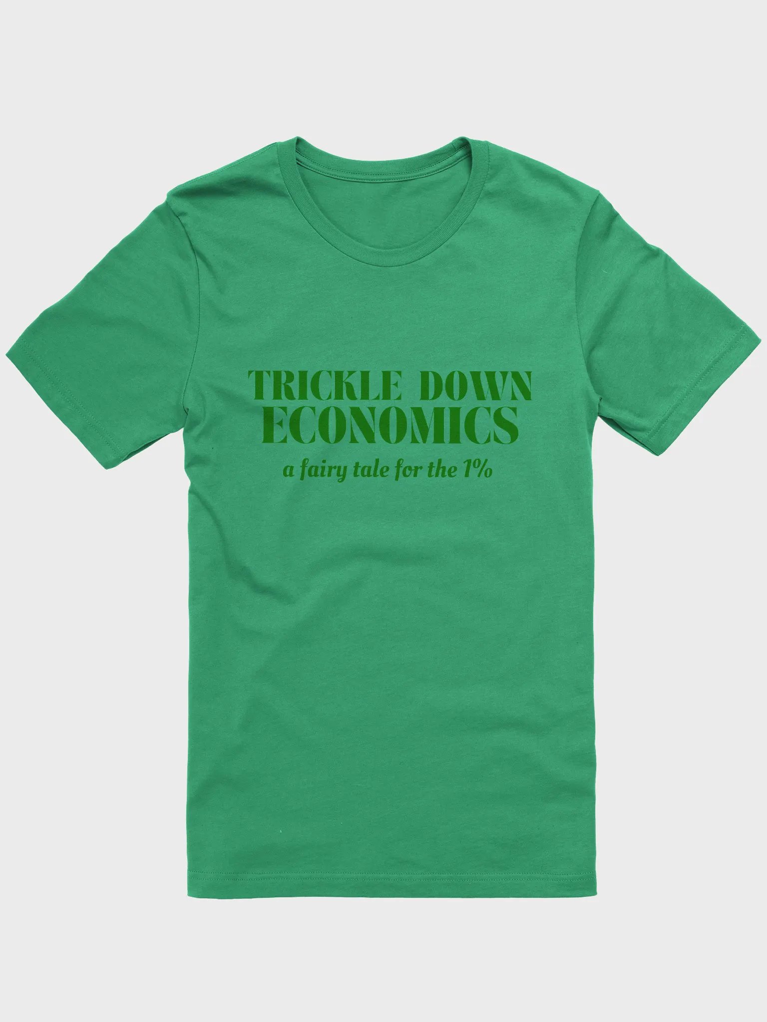 Trickle Down Economics Tee. (Women) product image (1)