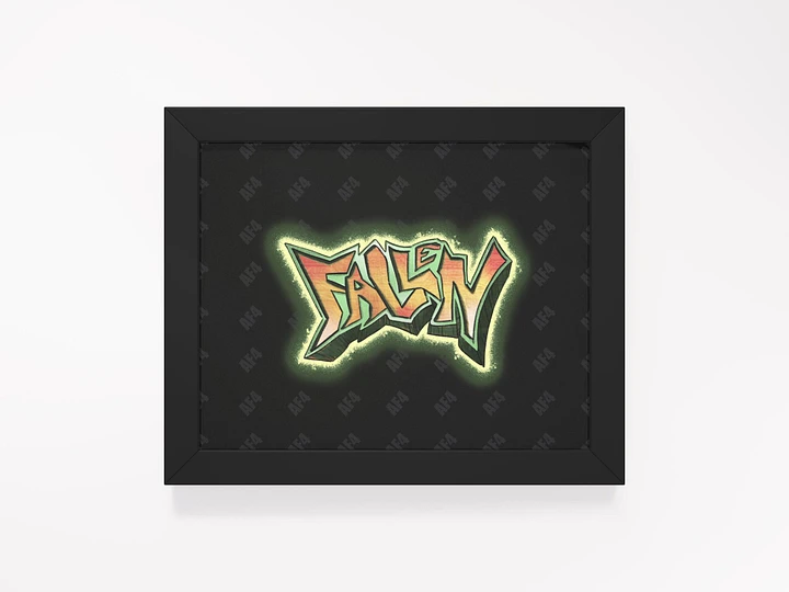 Fallen Printed Frame product image (2)