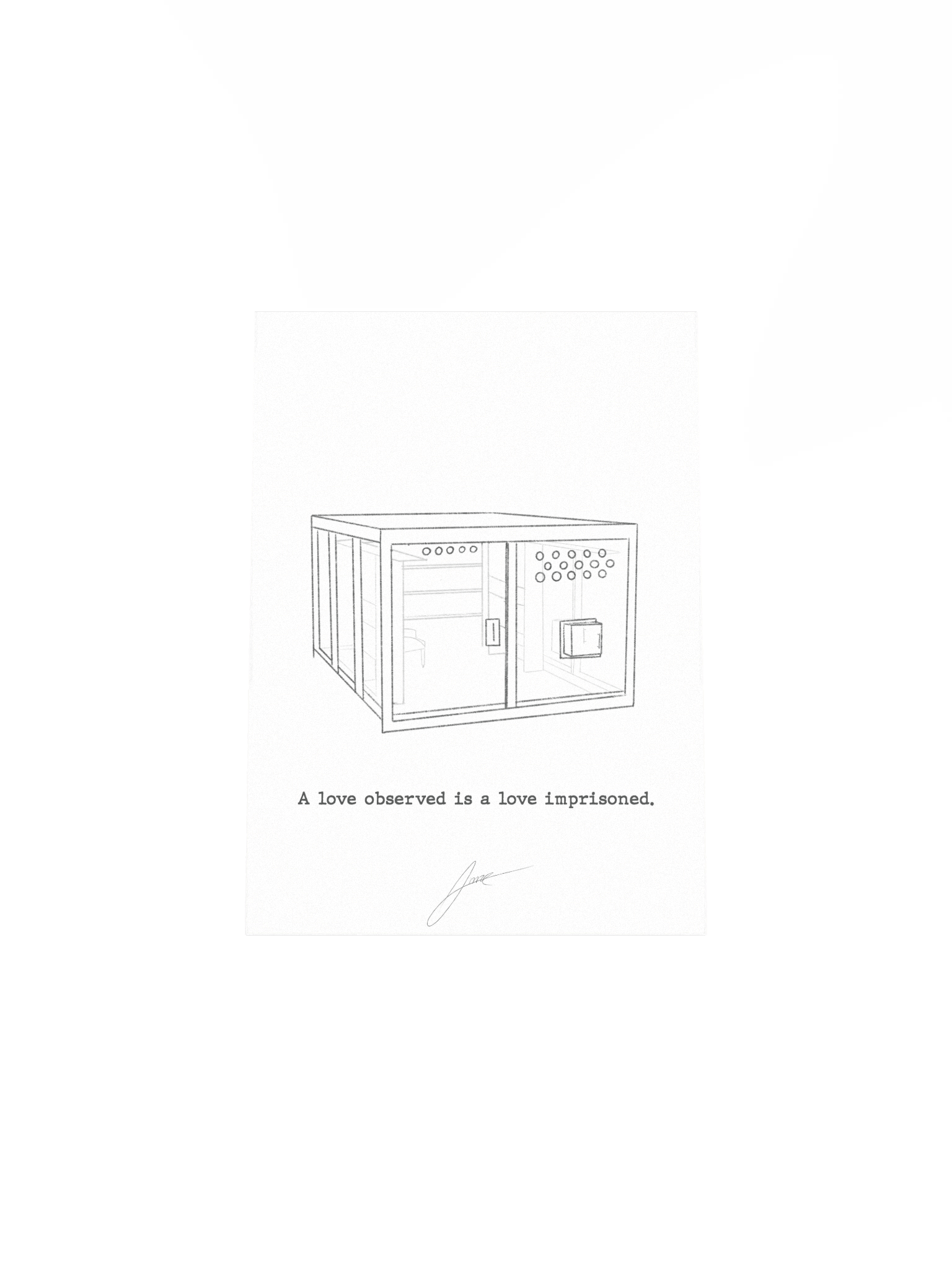 "The glass cage" Poster product image (4)