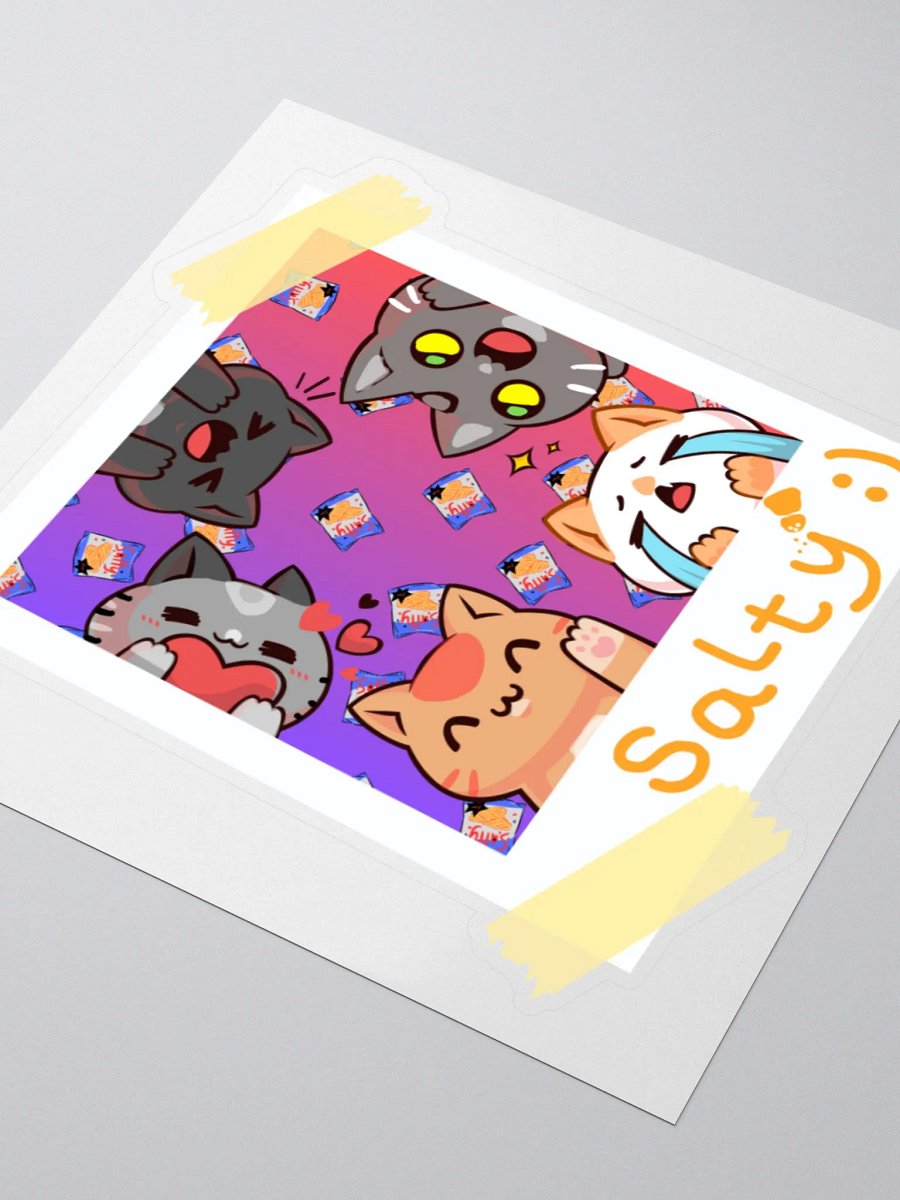 Salty Cats Polaroid Stickers product image (8)