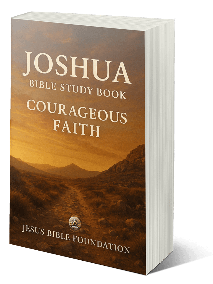 Joshua Bible Study Book: Courageous Faith product image (1)