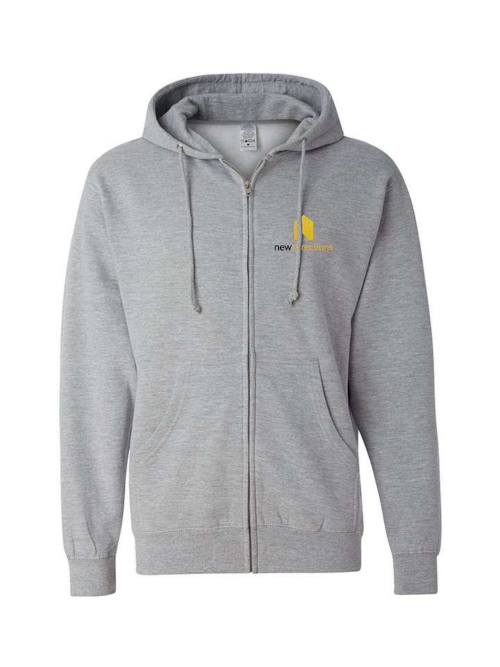 (ND) Full-Zip Hooded Sweatshirt product image (1)