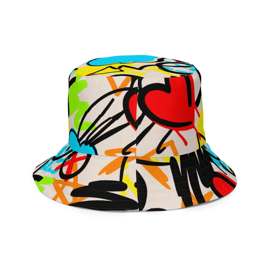 Chaos and Color Reversible Bucket Hat product image (6)