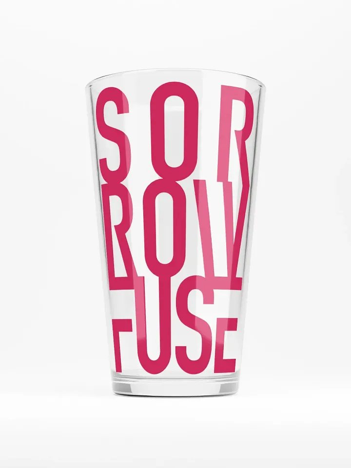 Sorrowfuse Pint Glass product image (1)