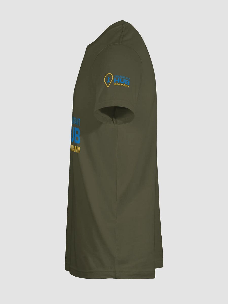 Immigrant Hub Germany Location Pin T-Shirt product image (11)