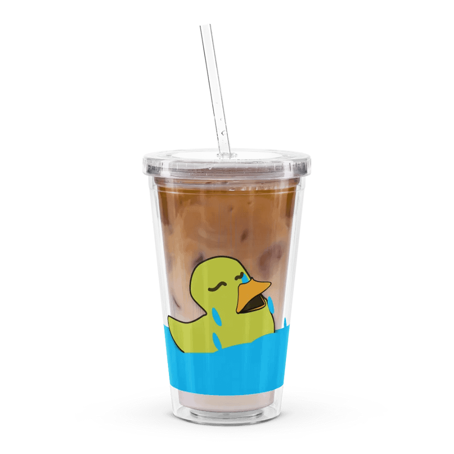 Quackers Cry Double Wall Plastic Tumbler (16oz.) product image (7)