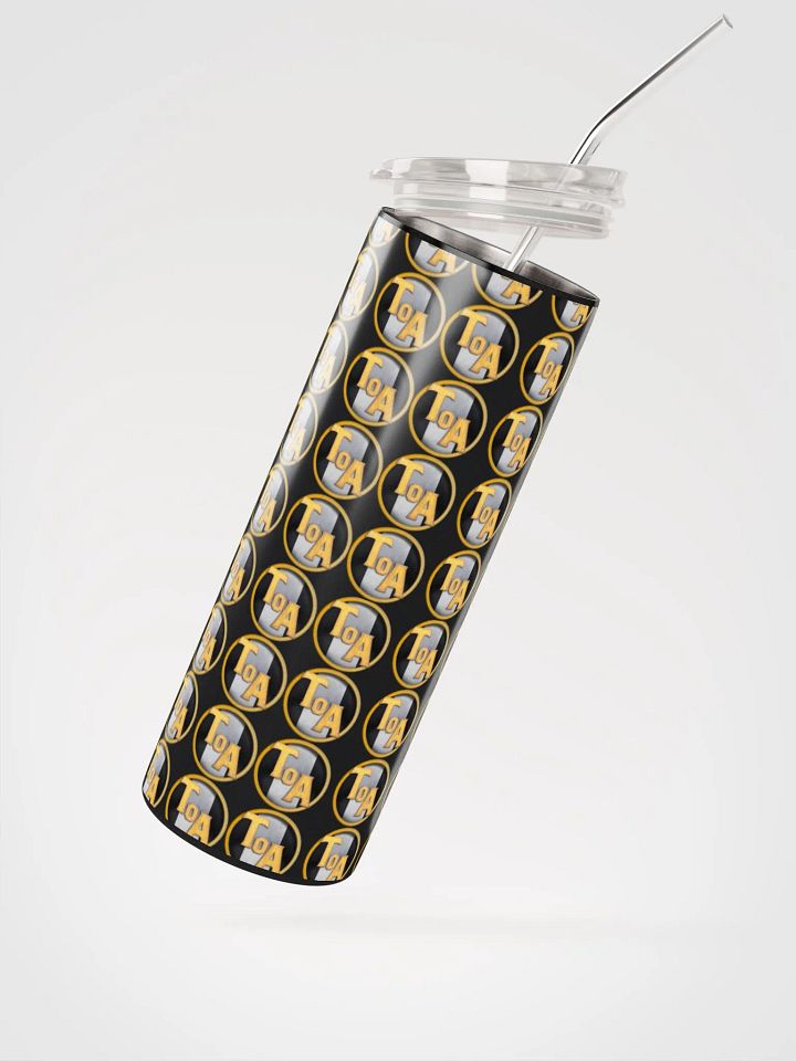 Tournament of Ages - Small Logo - Tumbler w/Straw product image (2)