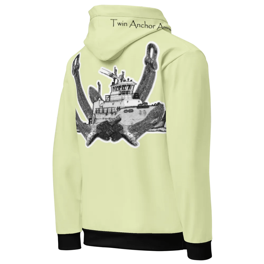 snow flurry Twin Anchor Titan tug Hoodie product image (4)