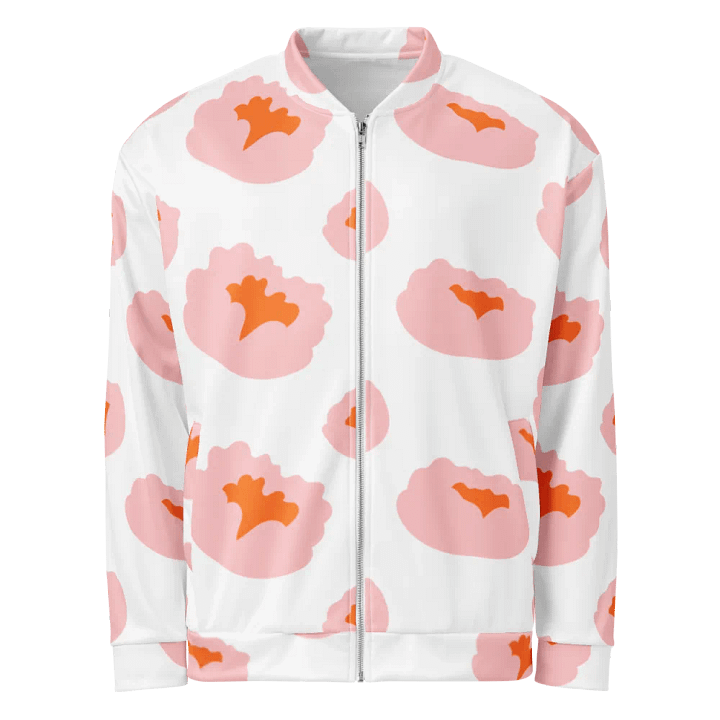Customizable Bat Pattern Bomber Jacket product image (1)