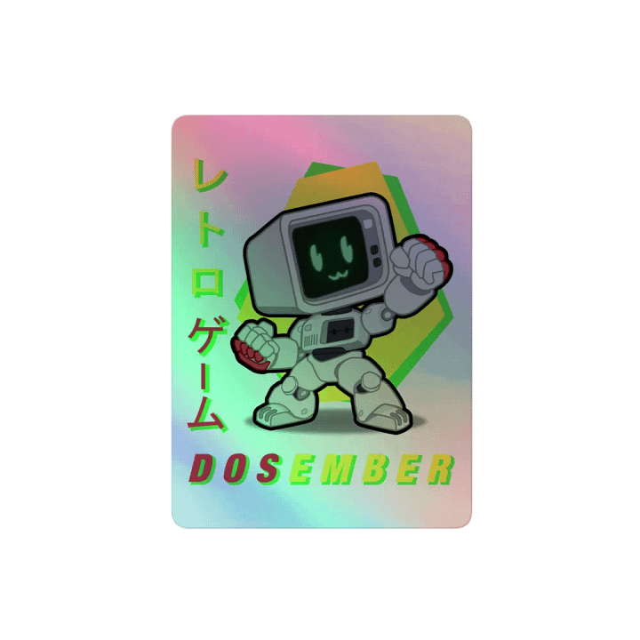 Dosember Holo sticker CGA #1 product image (2)