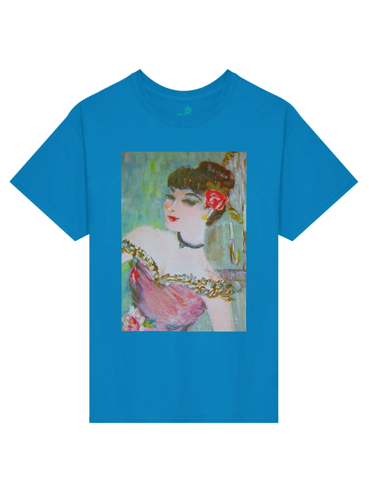 19th Century French It Girl Portrait Boxy Fit Unisex T-Shirt product image (7)