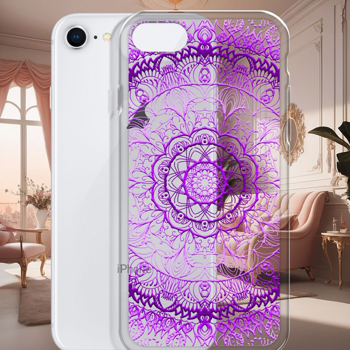 Purple Mandala iPhone® Case product image (1)