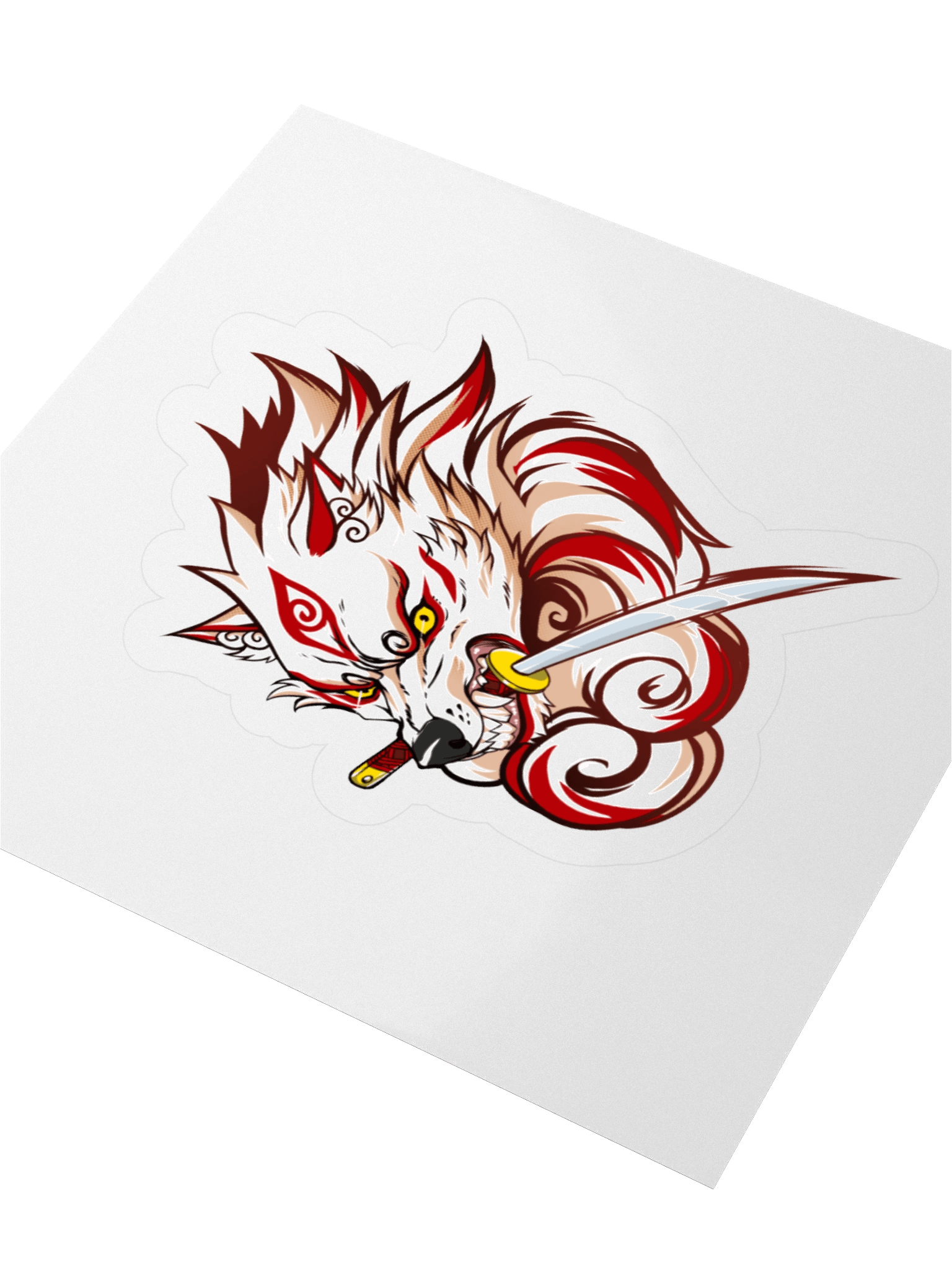 Ookami no Ken sticker product image (8)
