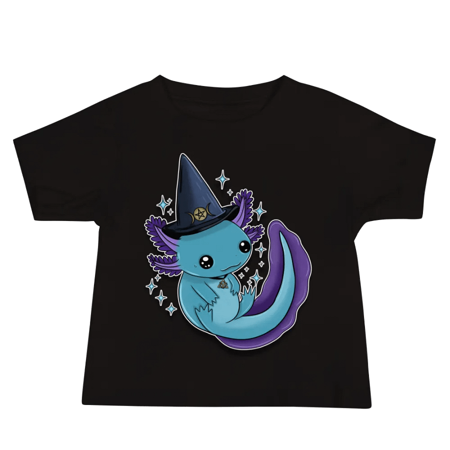 Whimsical Wicca Baby Tee - Axolotl product image (2)