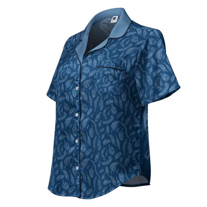 Pep Pyjama Top in Blue n' Blue product image (1)