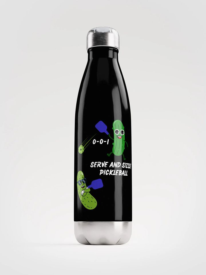 Serve and Sizzle Pickleball Stainless Steel Water Bottle product image (2)