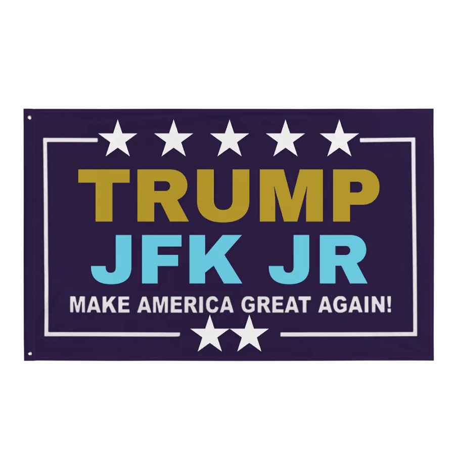TRUMP JFK JR flag product image (1)