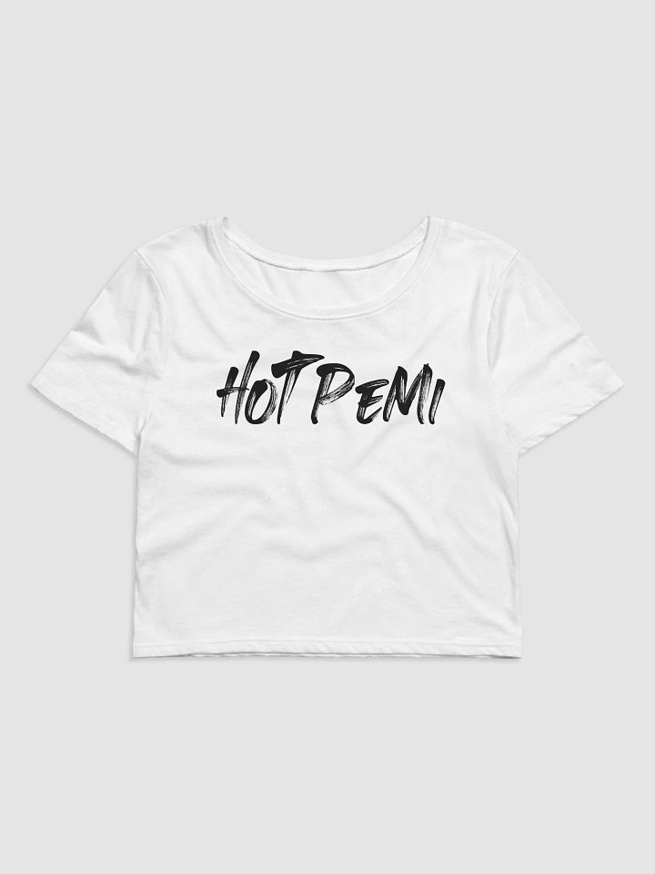 Black HotPemi Logo - Crop Top product image (1)