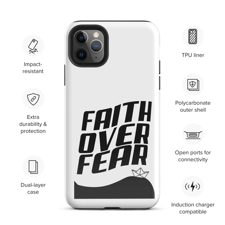 'FAITH OVER FEAR' Phone cover product image (35)