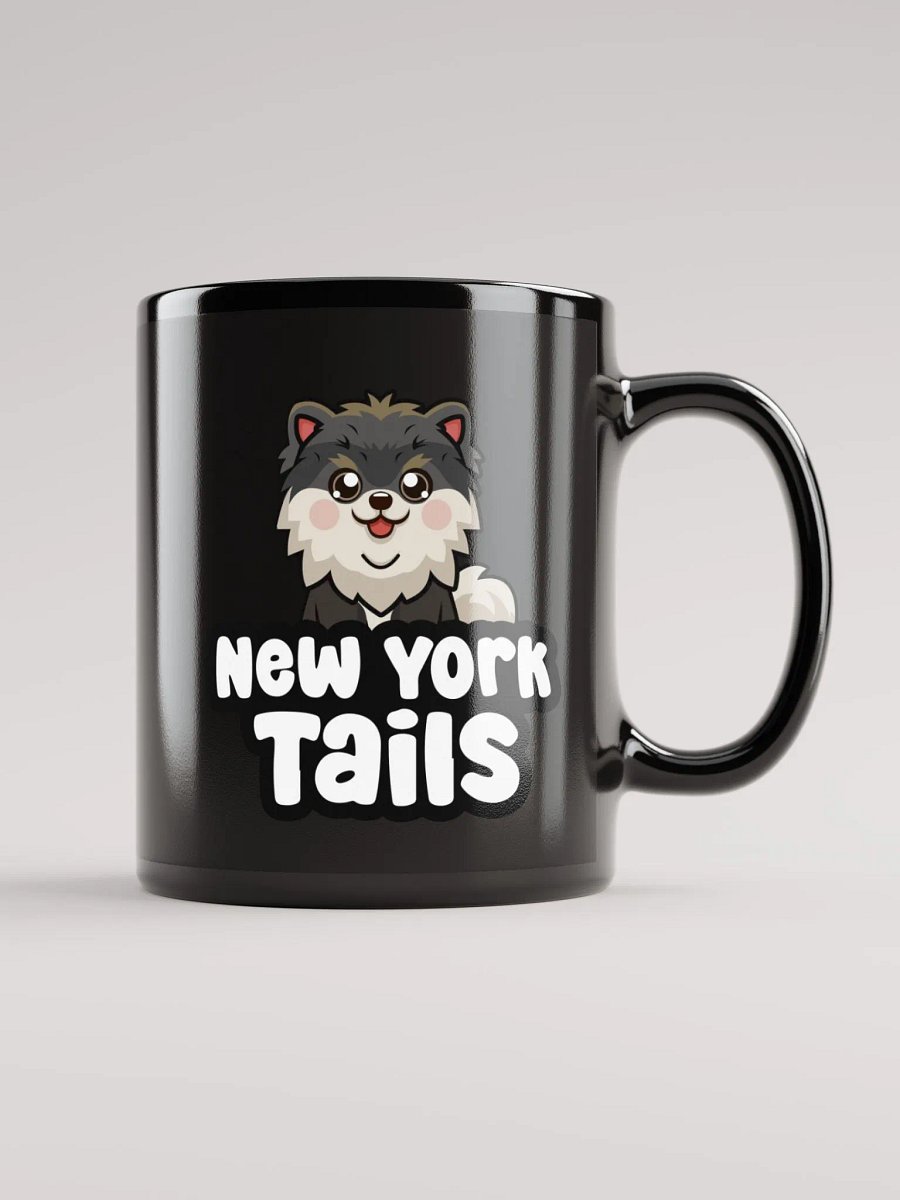 Mocha New York Tails Black Mug product image (1)