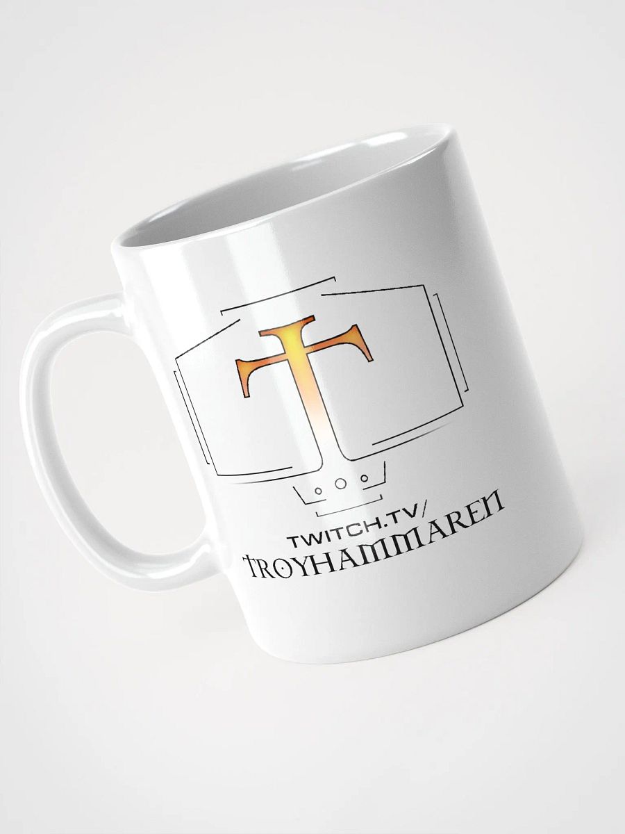 White Mug: URL-Logo product image (5)