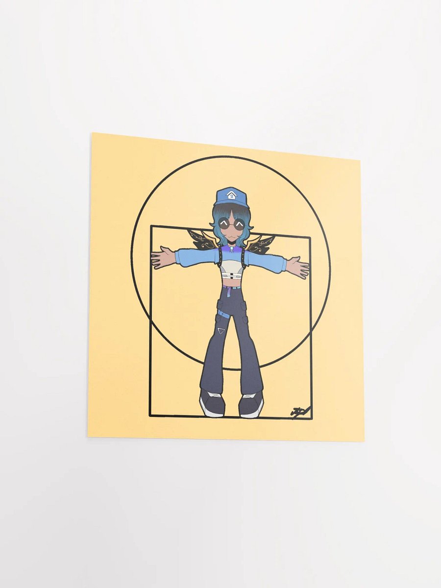 The Vitruvian HatKid | Enhanced Matte Poster product image (14)