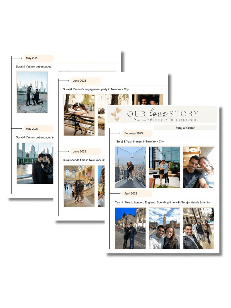 Proof of Relationship Template product image (1)