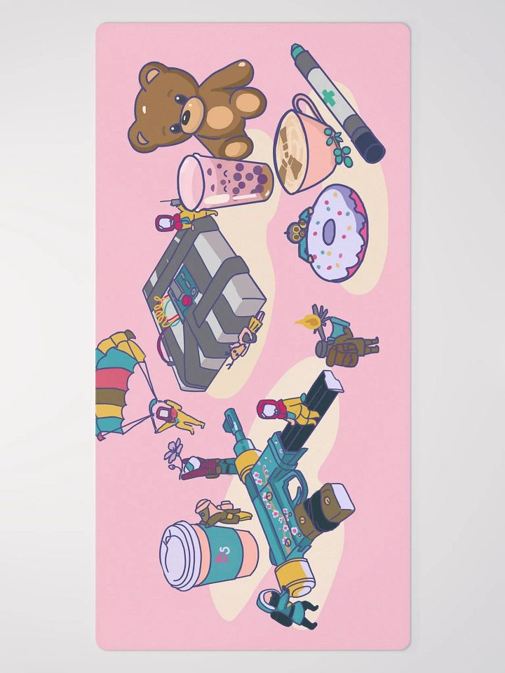 Rust Hazzy Chibi Mouse Pad - Pink product image (2)