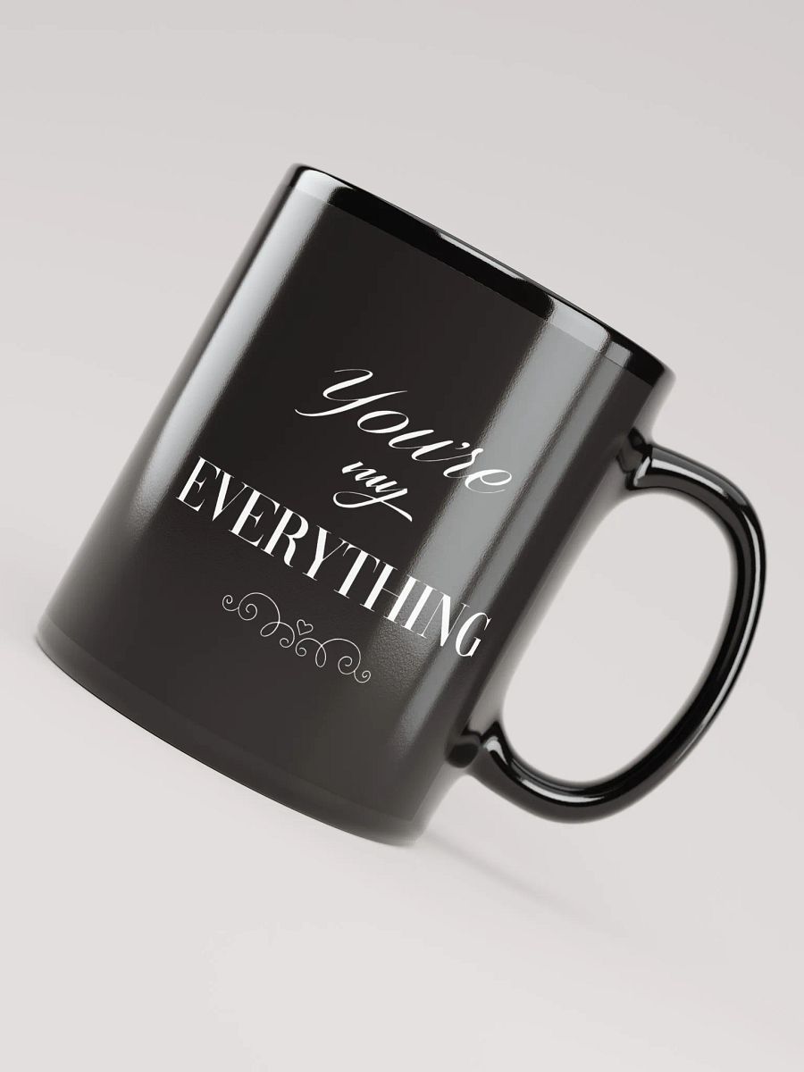You're My Everything Love Couple Black Mug product image (7)