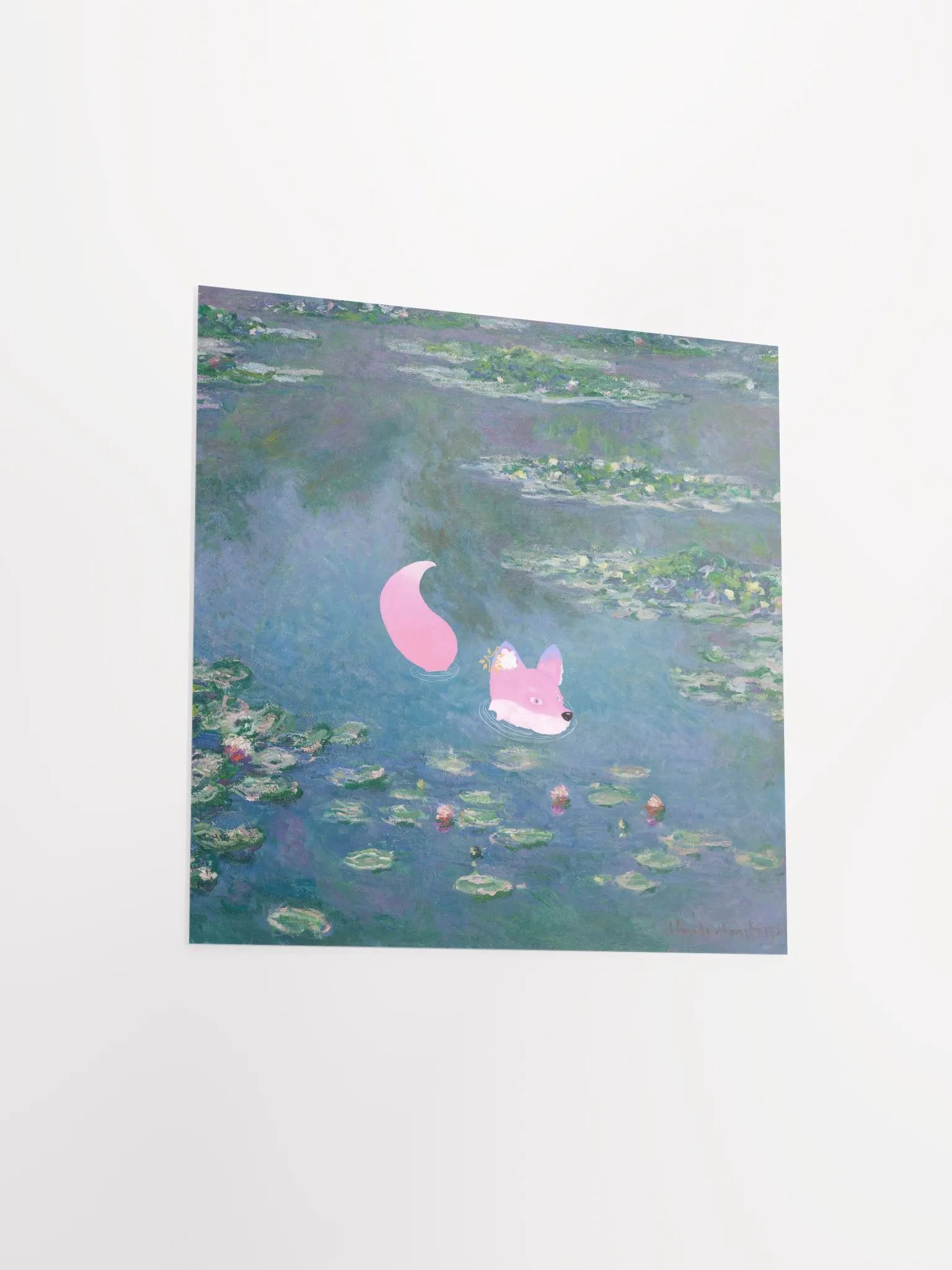 Monet's f0x matte print product image (5)