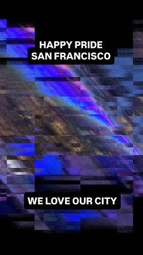 If you have ever spent Pride in SF, you know how the whole city becomes a great big celebration. It’s really a beacon of hope...