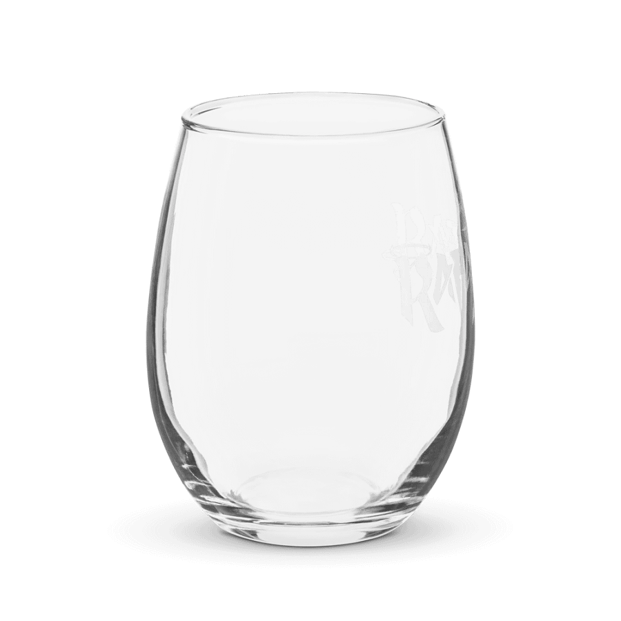 RafaZafar Logotext Stemless Wineglass (white) product image (4)