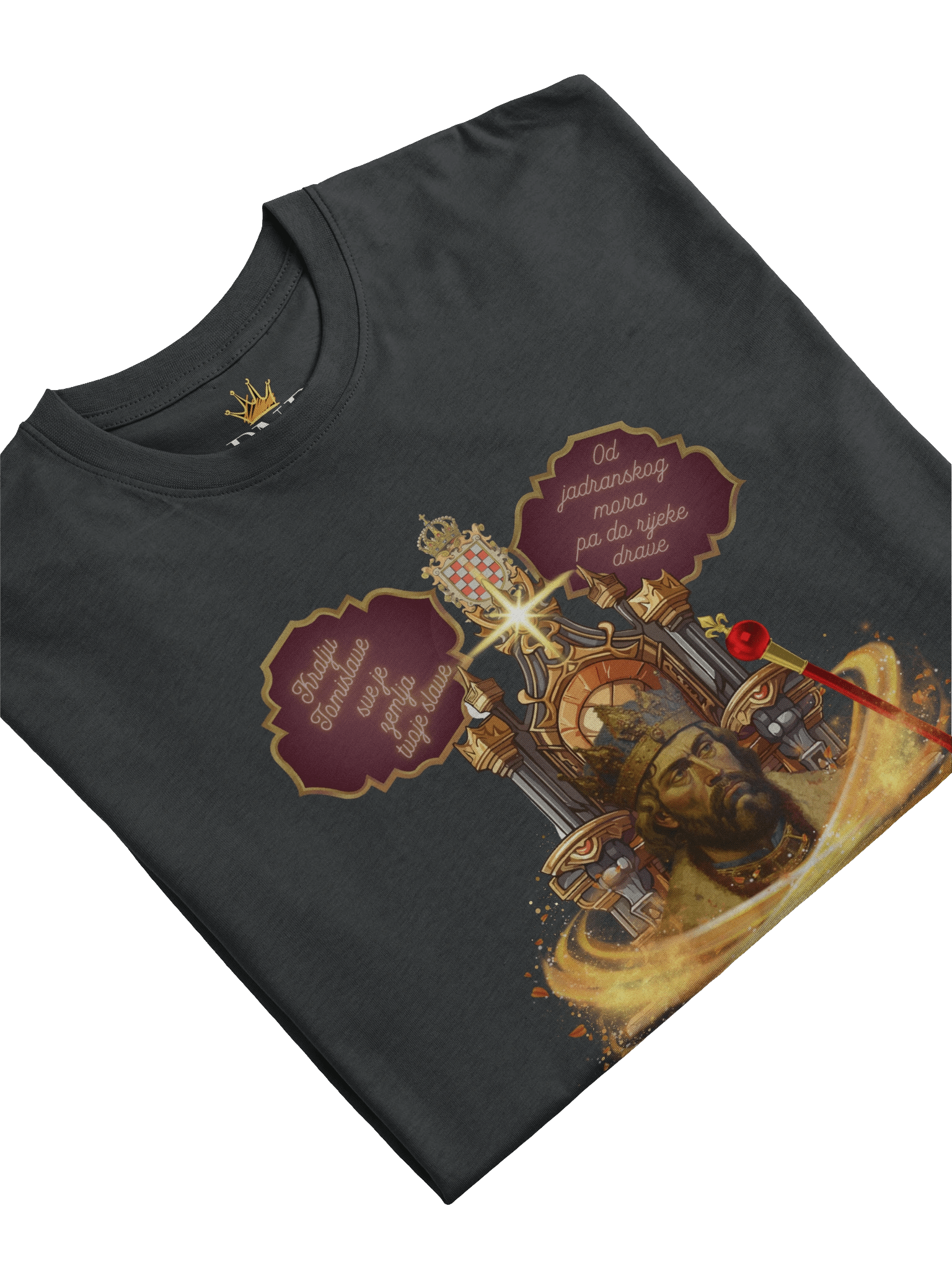 Crowned Patriot Men's Tee Thompson Kralj Tomislav product image (5)