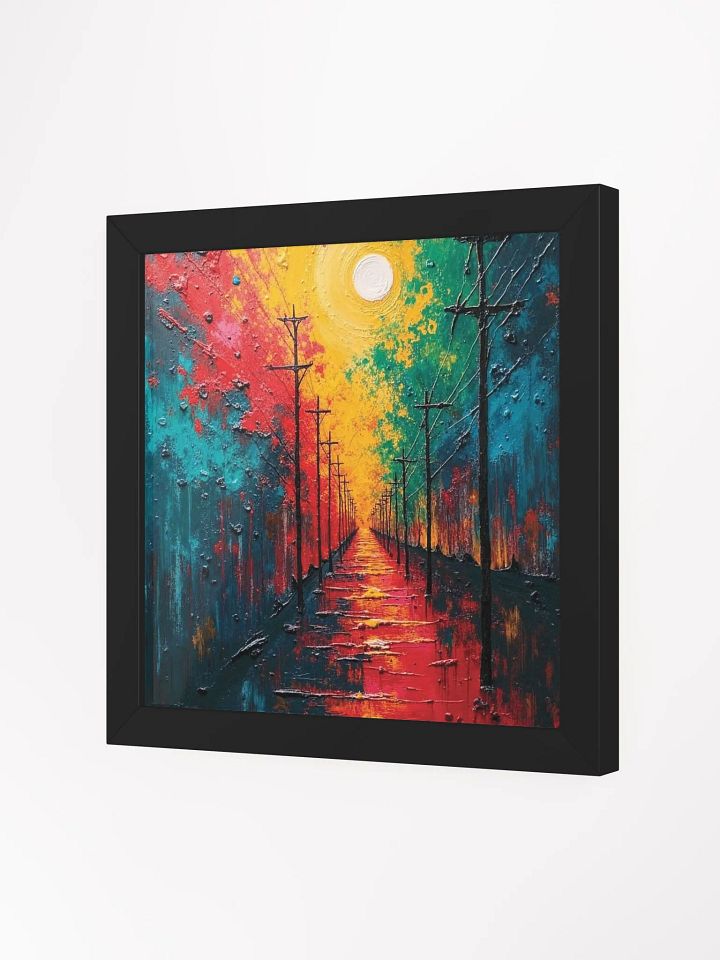 Ethereal Pathway: Abstract Framed Print product image (18)